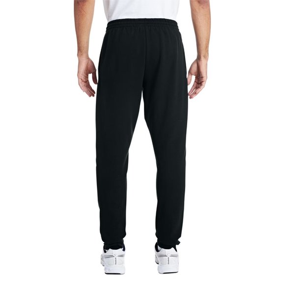 NEW Detroit Lions Big Wordmark Tonal Logo Fleece Joggers Sweatpants BLACKOUT - Picture 2 of 3